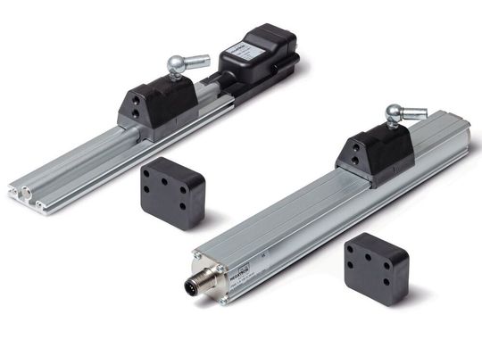 Die magnetostriktiven Wegsensoren von Megatron ermöglichen die Positionserfassung in Applikationen mit Messwegen von bis zu 4000 mm. Die magnetostriktiven Wegsensoren von Megatron ermöglichen die Positionserfassung in Applikationen mit Messwegen von bis zu 4000 mm.