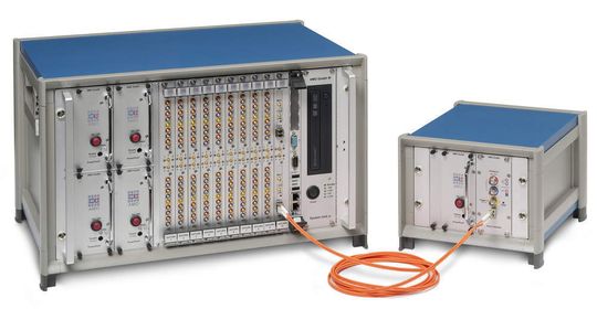 Bild 1: Saturn Mess-System mit Lichtwellenleiter Bild 1: Saturn Mess-System mit Lichtwellenleiter