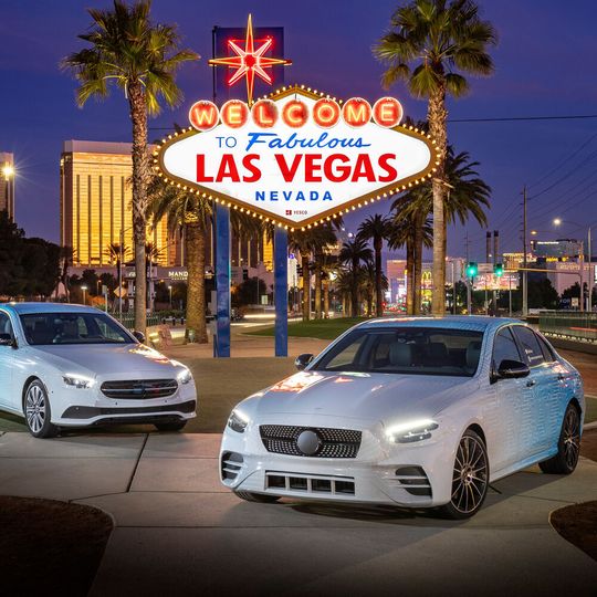 Die E-Klasse für das Modelljahr 2020 in Las Vegas noch vor der offiziellen Premiere. Die E-Klasse für das Modelljahr 2020 in Las Vegas noch vor der offiziellen Premiere.