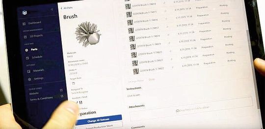 3yourmind will mit seinem Agile MES die Workflows der Additiven Fertigung vollständig in digitalen Dokumentationsströmen festhalten. 3yourmind will mit seinem Agile MES die Workflows der Additiven Fertigung vollständig in digitalen Dokumentationsströmen festhalten.