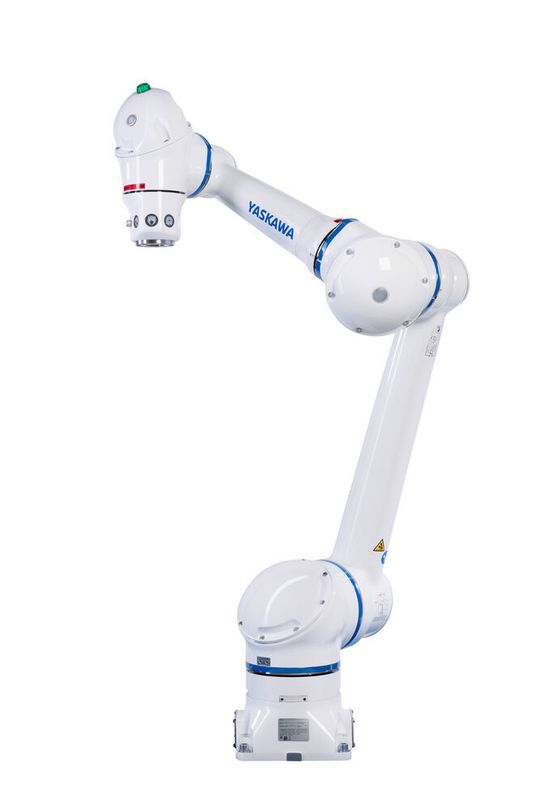 Mit dem Motoman HC10DT IP67 stellt Yaskawa eine staub- und wasserdichte Variante des MRK-fähigen Basismodells vor. Mit dem Motoman HC10DT IP67 stellt Yaskawa eine staub- und wasserdichte Variante des MRK-fähigen Basismodells vor.