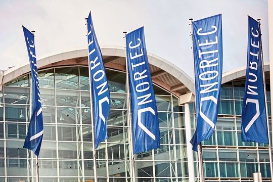 Die Nortec begrüßte 2020 rund 10.000 Besucher auf dem Messegelände in Hamburg. Die Nortec begrüßte 2020 rund 10.000 Besucher auf dem Messegelände in Hamburg.