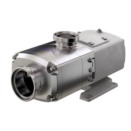 Die Schraubenspindelpumpe Alfa Laval Twin Screw ist für den flexiblen Einsatz in der Milch-, Nahrungsmittel-, Getränke- und Körperpflegeindustrie ausgelegt. Die Schraubenspindelpumpe Alfa Laval Twin Screw ist für den flexiblen Einsatz in der Milch-, Nahrungsmittel-, Getränke- und Körperpflegeindustrie ausgelegt.