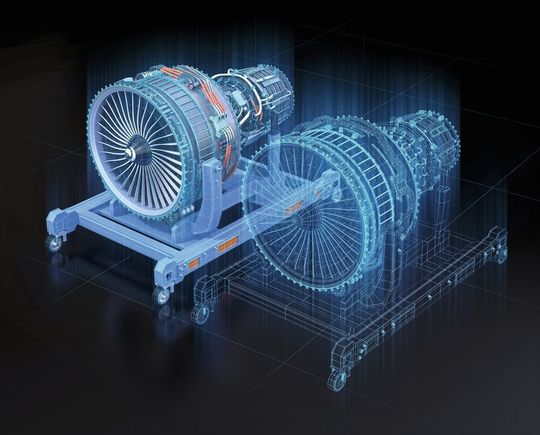Der digitale Zwilling als virtuelles Abbild einer Maschine oder Anlage lässt sich nach der Produktentwicklung in unterschiedlichsten Anwendungen sinnvoll nutzen. Der digitale Zwilling als virtuelles Abbild einer Maschine oder Anlage lässt sich nach der Produktentwicklung in unterschiedlichsten Anwendungen sinnvoll nutzen.