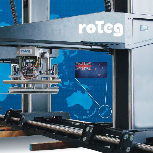 Fonterra vertaut bei der Palettierung auf Roboter von Roteg aus Dortmund. Fonterra vertaut bei der Palettierung auf Roboter von Roteg aus Dortmund.