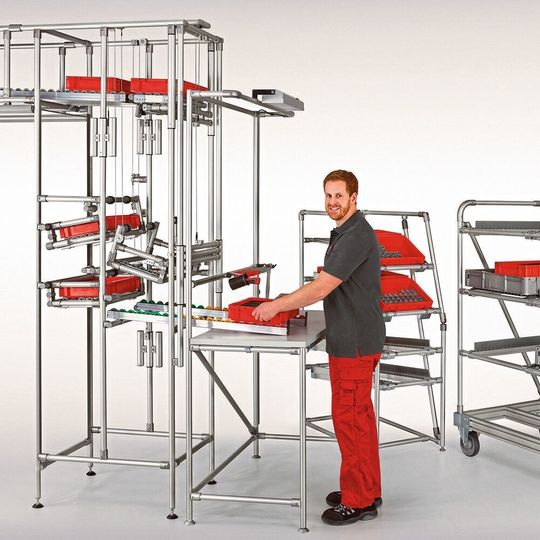 Diese Systeme von Item ermöglichen eine flexible Anpassung an Veränderungen im Produktionsprozess und entlasten die Mitarbeiter. Diese Systeme von Item ermöglichen eine flexible Anpassung an Veränderungen im Produktionsprozess und entlasten die Mitarbeiter.