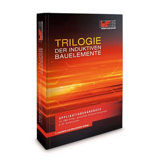 Würth Elektronik hat die fünfte Neuauflage des beliebten Fachbuchs „Trilogie der Induktiven Bauelemente“ veröffentlicht. Würth Elektronik hat die fünfte Neuauflage des beliebten Fachbuchs „Trilogie der Induktiven Bauelemente“ veröffentlicht.