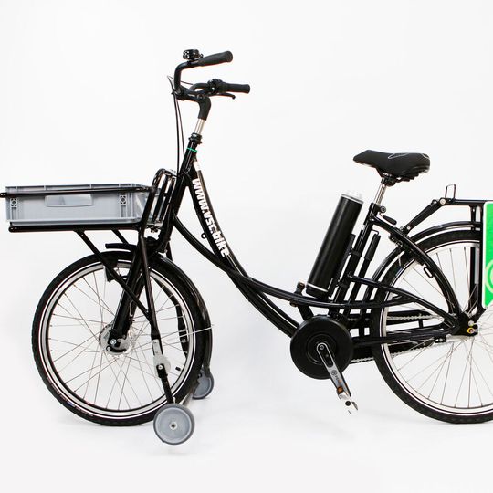 Das neue Lastenrad von Pendix verfügt serienmäßig über einen unterstützenden Elektroantrieb. Das neue Lastenrad von Pendix verfügt serienmäßig über einen unterstützenden Elektroantrieb.