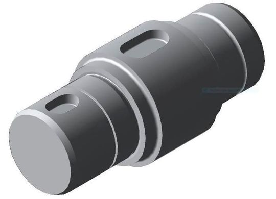 Bild 7: Ab der Version 5.6 der FVA-Workbench wird die detaillierte Geometrie von Kerbstellen wie Passfedern, Wellenabsätze mit Freistich und Rechtecknuten im 3D-Modell realitätsgetreu dargestellt.