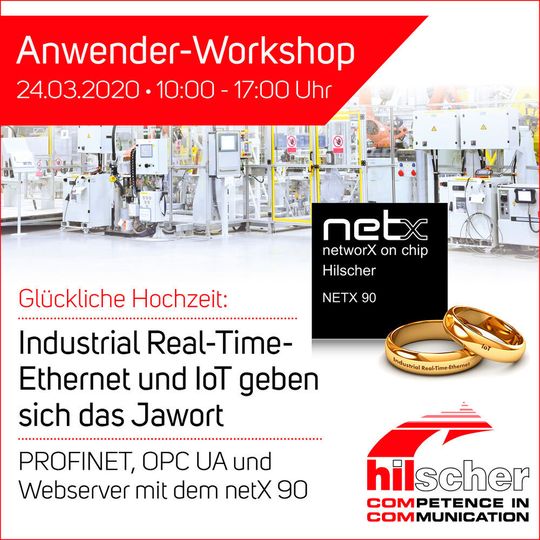 Erleben Sie, wie sich Industrial Real-Time-Ethernet und IoT das Jawort geben. Erleben Sie, wie sich Industrial Real-Time-Ethernet und IoT das Jawort geben.