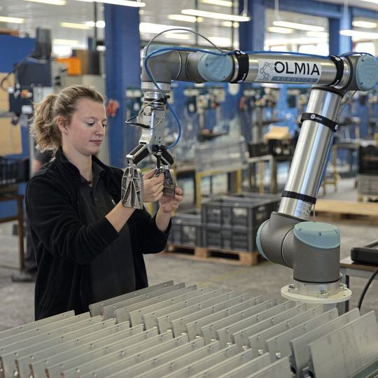 Zur Handhabung der individuellen Produkte hat Donk Industries eigens Greiferspitzen entwickelt, die die Mitarbeiter in wenigen Minuten am RG6 von Onrobot montieren können. Zur Handhabung der individuellen Produkte hat Donk Industries eigens Greiferspitzen entwickelt, die die Mitarbeiter in wenigen Minuten am RG6 von Onrobot montieren können.