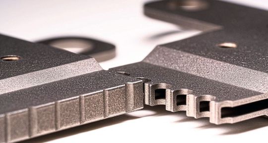 Formenbau Sauter hat mit der 250. hergestellten Thermode ein ganz spezielles Werkzeug für die Elektronikfertigung geliefert. Es handelt sich dabei um einen sogenannten Lötbügel aus schwer zerspanbarem Material, dem Sauter im Prinzip beiliebige Geometrien verpassen kann. Unter 15 µm sollen die erreichbaren Toleranzen liegen. Formenbau Sauter hat mit der 250. hergestellten Thermode ein ganz spezielles Werkzeug für die Elektronikfertigung geliefert. Es handelt sich dabei um einen sogenannten Lötbügel aus schwer zerspanbarem Material, dem Sauter im Prinzip beiliebige Geometrien verpassen kann. Unter 15 µm sollen die erreichbaren Toleranzen liegen.