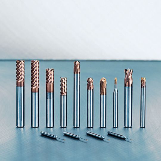 Meusburger offers milling cutters in different variations as a suitable solution for hard machining. Meusburger offers milling cutters in different variations as a suitable solution for hard machining.