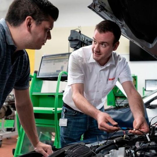 Bosch bietet ab sofort noch mehr Trainings an. Bosch bietet ab sofort noch mehr Trainings an.