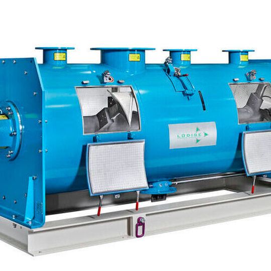 In the production of lithium batteries extremely high quality demands are placed on the preparation of the required raw materials. Lödige has addressed this challenging process-technical task with a special version of the proven Ploughshare mixer. In the production of lithium batteries extremely high quality demands are placed on the preparation of the required raw materials. Lödige has addressed this challenging process-technical task with a special version of the proven Ploughshare mixer.