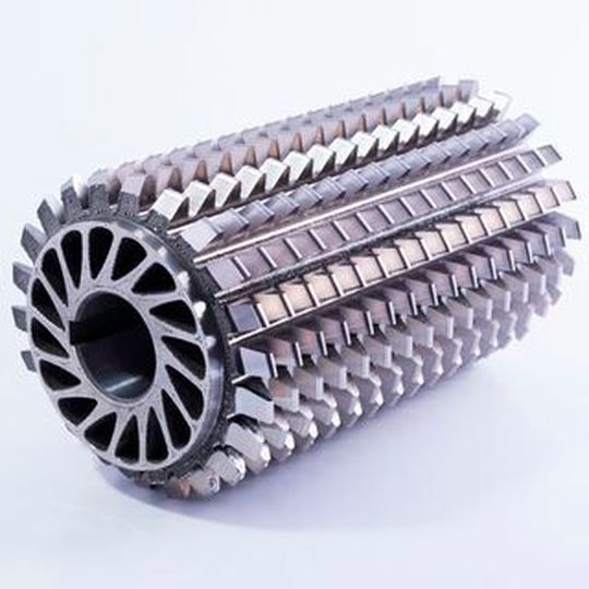 Gear hob in Vibenite 280 reduces production cost by 30-40 %. Gear hob in Vibenite 280 reduces production cost by 30-40 %.