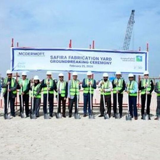 Mc Dermott’s new fabrication facility will incorporate up to 80,000 square meters of covered shops to house the latest automation technology. Mc Dermott’s new fabrication facility will incorporate up to 80,000 square meters of covered shops to house the latest automation technology.