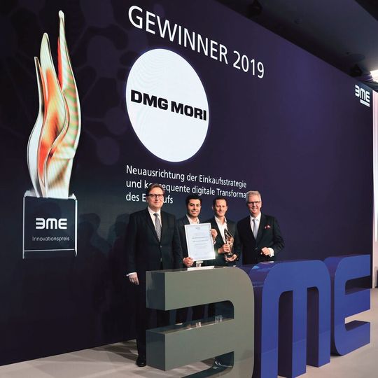 DMG Mori ist der amtierende Preisträger. DMG Mori ist der amtierende Preisträger.