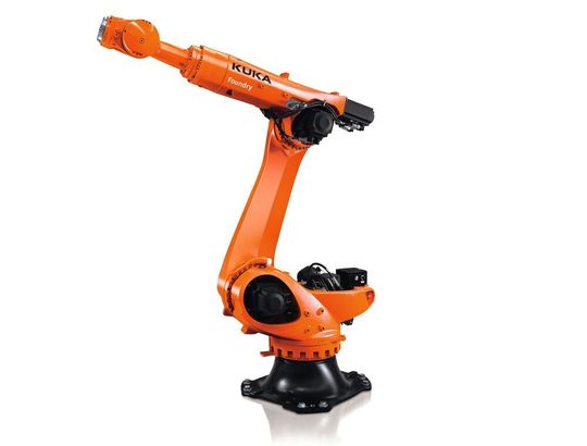 14 neue Foundry-Varianten der Industrieroboter-Serie KR Quantec stehen für den Einsatz unter extremen Bedingungen zur Verfügung. 14 neue Foundry-Varianten der Industrieroboter-Serie KR Quantec stehen für den Einsatz unter extremen Bedingungen zur Verfügung.