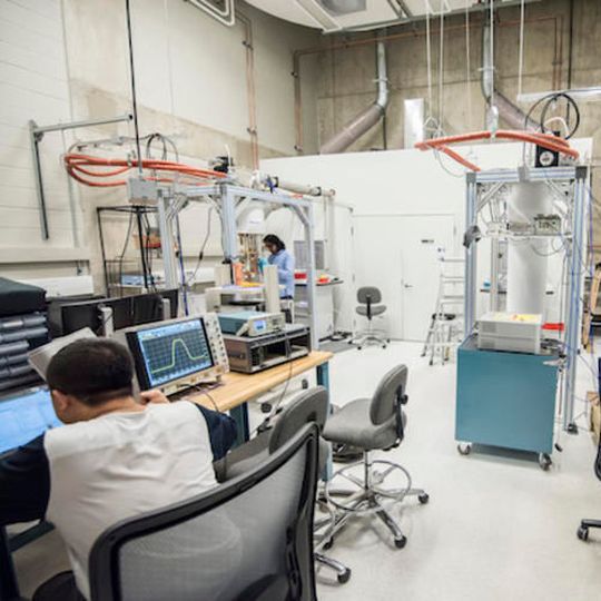 Researchers from the Institute for Quantum Computing (IQC) at the University of Waterloo report the first occurrence of directly splitting one photon into three. Researchers from the Institute for Quantum Computing (IQC) at the University of Waterloo report the first occurrence of directly splitting one photon into three.