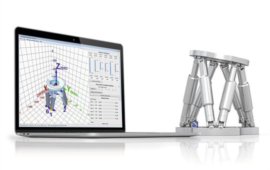 Die kostenlose Software von PI simuliert reale Anwendungssituationen und erleichtert die Auswahl des geeigneten Hexapod-Modells vor der Kaufentscheidung. Die kostenlose Software von PI simuliert reale Anwendungssituationen und erleichtert die Auswahl des geeigneten Hexapod-Modells vor der Kaufentscheidung.