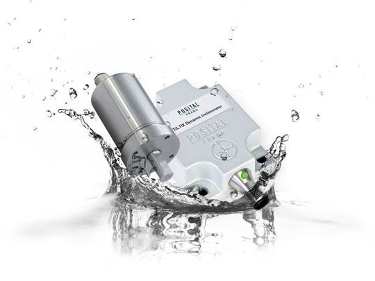 Fit für die Hochdruck-Dusche – Posital hat sein Portfolio an Ixarc-Drehgebern und Tiltix-Neigungssensoren mit IP69K-Schutz noch einmal erweitert. Fit für die Hochdruck-Dusche – Posital hat sein Portfolio an Ixarc-Drehgebern und Tiltix-Neigungssensoren mit IP69K-Schutz noch einmal erweitert.