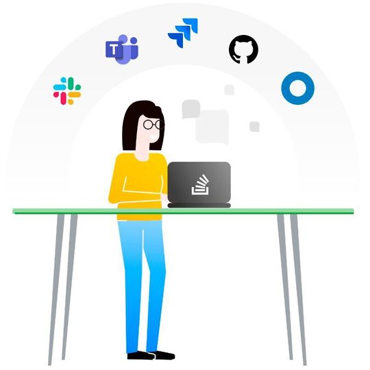 Stack Overflow for Teams wurde hinsichtlich der Integration anderer Tools deutlich erweitert. Stack Overflow for Teams wurde hinsichtlich der Integration anderer Tools deutlich erweitert.