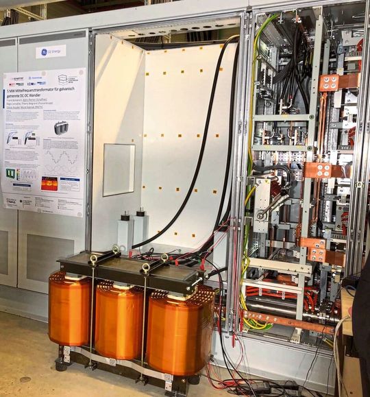Der neue DC-DC-Wandler ist eine Schlüsselkomponente für intelligente Gleichspannungsunterwerke. Der neue DC-DC-Wandler ist eine Schlüsselkomponente für intelligente Gleichspannungsunterwerke.