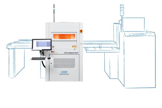 Die CuttingMaster sind entweder als Stand-Alone-System oder als Inline-Ausführung mit integriertem Fördersystem erhältlich. Die CuttingMaster sind entweder als Stand-Alone-System oder als Inline-Ausführung mit integriertem Fördersystem erhältlich.