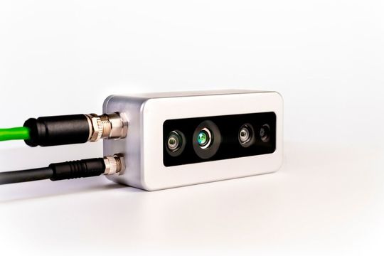 Dank der industriellen 3D-Kamera D435e mit GigE-Vision-Anschluss lässt sich 3D-Vision auch in rauen Umgebungen einfach integrieren. Dank der industriellen 3D-Kamera D435e mit GigE-Vision-Anschluss lässt sich 3D-Vision auch in rauen Umgebungen einfach integrieren.