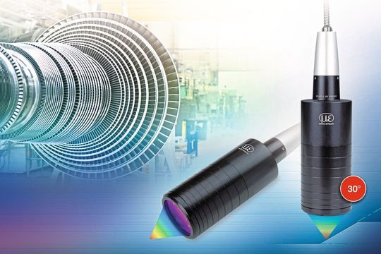 Der neue konfokale Sensor Confocal DT IFS2407-3 von Micro-Epsilon für Weg- und Dickenmessungen erreicht auch auf gekrümmten Oberflächen stabile Messsignale. Der neue konfokale Sensor Confocal DT IFS2407-3 von Micro-Epsilon für Weg- und Dickenmessungen erreicht auch auf gekrümmten Oberflächen stabile Messsignale.