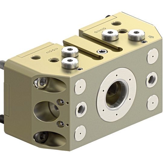The light but compact miniature coupling is designed for small robots. The light but compact miniature coupling is designed for small robots.