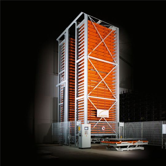 Ab sofort bietet Kasto für sein Turmlagersystem Unitower eine Pick-by-Light-Kommissionierfunktion an. Ab sofort bietet Kasto für sein Turmlagersystem Unitower eine Pick-by-Light-Kommissionierfunktion an.