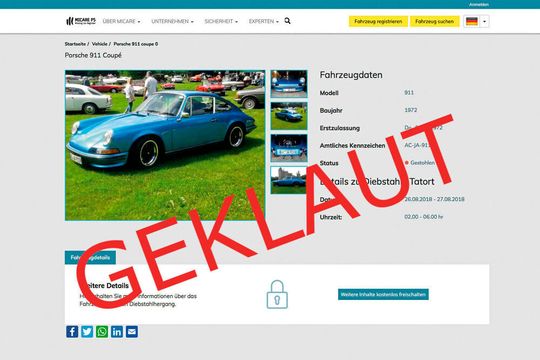 Mithilfe kleiner NFC-Chips (siehe Bild unten) kann man seinen Oldtimer nun „chippen“. Dank einer Handy-App und der Onlineplattform von Micare kann somit der Diebstahl eines Fahrzeugs bzw. die Herkunft einzelner Teile jederzeit zweifelsfrei nachgewiesen werden. Mithilfe kleiner NFC-Chips (siehe Bild unten) kann man seinen Oldtimer nun „chippen“. Dank einer Handy-App und der Onlineplattform von Micare kann somit der Diebstahl eines Fahrzeugs bzw. die Herkunft einzelner Teile jederzeit zweifelsfrei nachgewiesen werden.