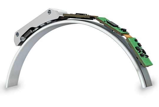 Mit der Flexcoder-Technologie bietet Siko ein Encoder-System bestehend aus Sensor und Maßstab. Das System kann an Platz und Bauform der jeweiligen Anwendung angepasst werden. Mit der Flexcoder-Technologie bietet Siko ein Encoder-System bestehend aus Sensor und Maßstab. Das System kann an Platz und Bauform der jeweiligen Anwendung angepasst werden.