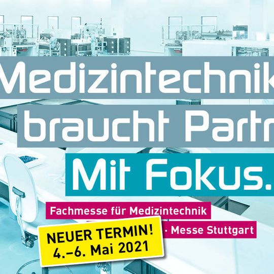 T4M – Technology for Medical Devices auf Mai 2021 verschoben. Rund 95 Prozent der Aussteller haben Teilnahme erneut bestätigt. T4M – Technology for Medical Devices auf Mai 2021 verschoben. Rund 95 Prozent der Aussteller haben Teilnahme erneut bestätigt.