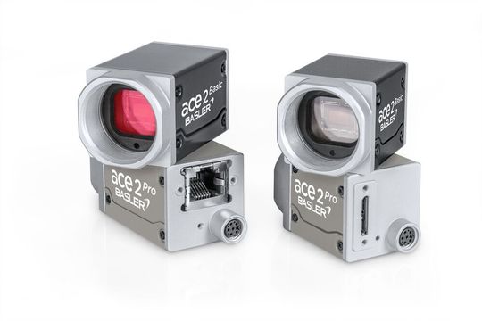 Die Ace 2 Kameramodelle mit Sony CMOS-Sensoren mit 5 und 8,3 MP sind in den Produktlinien Basic und Pro erhältlich. Die Ace 2 Kameramodelle mit Sony CMOS-Sensoren mit 5 und 8,3 MP sind in den Produktlinien Basic und Pro erhältlich.