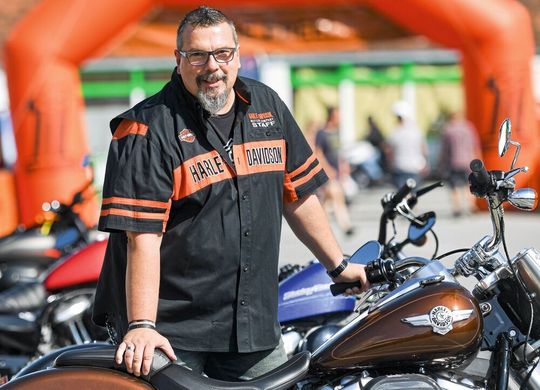 Frank Schimossek, Harley-Davidson Country Manager Deutschland und Österreich. Frank Schimossek, Harley-Davidson Country Manager Deutschland und Österreich.