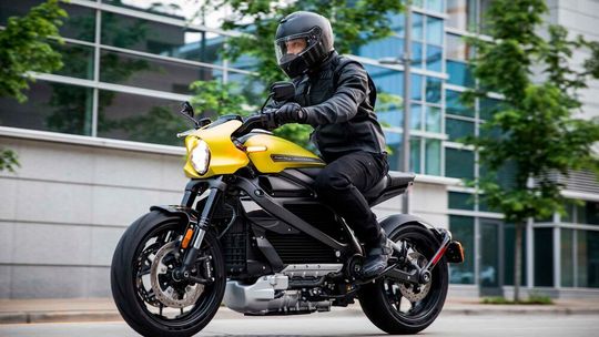 Auf der E-Harley Davidson LiveWire wurden 1.723 Kilometer zurückgelegt. Auf der E-Harley Davidson LiveWire wurden 1.723 Kilometer zurückgelegt.