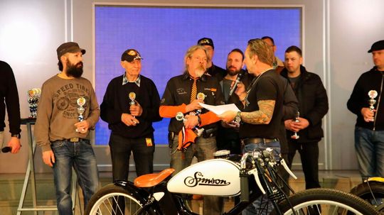 Auf der Messe Motorräder Magedeburg durfte ein Custombike-Wettbewerb natürlich nicht fehlen. Auf der Messe Motorräder Magedeburg durfte ein Custombike-Wettbewerb natürlich nicht fehlen.