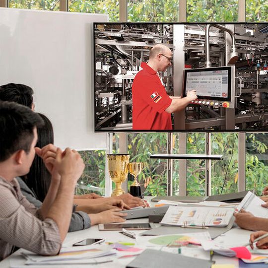 Webinar systems for Factory Acceptance Test; Fat on machines and packaging lines carried out remotely through streaming platforms. Webinar systems for Factory Acceptance Test; Fat on machines and packaging lines carried out remotely through streaming platforms.