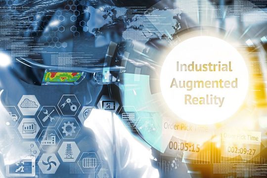 Industrial Augmented Reality: Der Einsatz von AR eignet sich vor allem für die flexible, hochkomplexe High-Mix-Elektronikfertigung. Industrial Augmented Reality: Der Einsatz von AR eignet sich vor allem für die flexible, hochkomplexe High-Mix-Elektronikfertigung.
