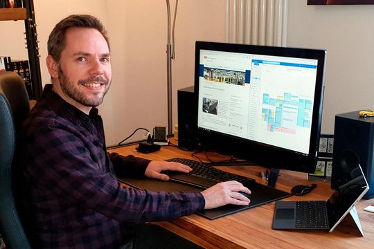 Trotz Corona-Krise: Auch im Home-Office geht die Arbeit für Dr. Stonis und seine Mitarbeiter weiter. Trotz Corona-Krise: Auch im Home-Office geht die Arbeit für Dr. Stonis und seine Mitarbeiter weiter.