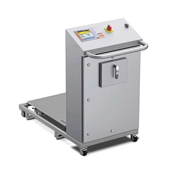 Mobile Hygienewaage von Höfelmeyer mit modularem Aufbau Mobile Hygienewaage von Höfelmeyer mit modularem Aufbau