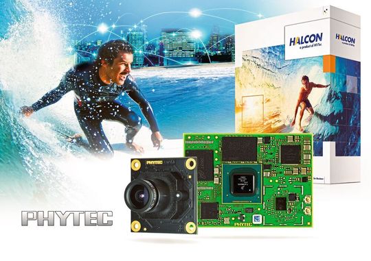 MVTec HALCON läuft erfolgreich auf den Embedded-Boards phyCORE-i.MX6 und phyCORE-i.MX8 der PHYTEC Messtechnik GmbH. In Kombination mit hochperformanten Arm-Prozessormodulen auf physikalisch kleinen Boards, ebnen die skalierbaren Kameralösungen den Weg für viele neue Anwendungen im industriellen Einsatz. MVTec HALCON läuft erfolgreich auf den Embedded-Boards phyCORE-i.MX6 und phyCORE-i.MX8 der PHYTEC Messtechnik GmbH. In Kombination mit hochperformanten Arm-Prozessormodulen auf physikalisch kleinen Boards, ebnen die skalierbaren Kameralösungen den Weg für viele neue Anwendungen im industriellen Einsatz.