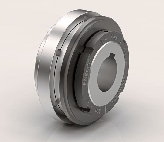 Die axial kurz gebaute Sicherheitskupplung ECU eignet sich vor allem für den Einsatz in engen Einbauräumen.