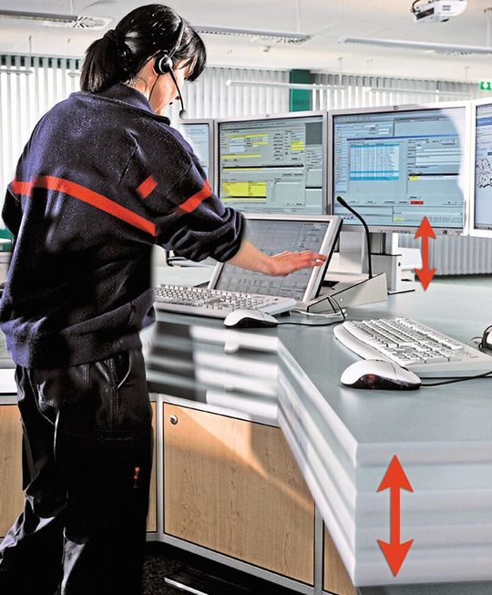 Die Möglichkeiten der Premium-Variante der Multi Control II kommen vor allem beim Einsatz in Leitwarten zum Tragen.