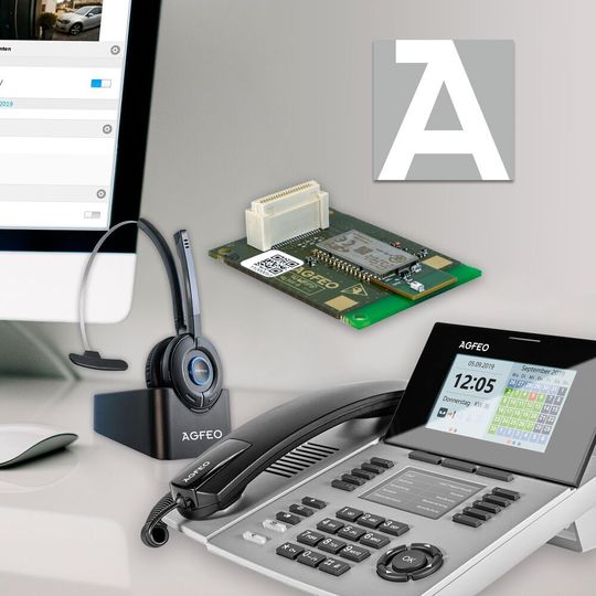Das neue Bluetooth-Modul 50 von Agfeo vereinfacht die Kommunikation im Büro, zu Hause und unterwegs. Das neue Bluetooth-Modul 50 von Agfeo vereinfacht die Kommunikation im Büro, zu Hause und unterwegs.