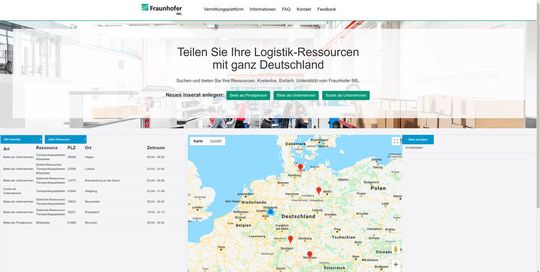 Auf der Karte sehen Unternehmen, wo in Deutschland die von ihnen gesuchten Leistungen angeboten werden. Auf der Karte sehen Unternehmen, wo in Deutschland die von ihnen gesuchten Leistungen angeboten werden.