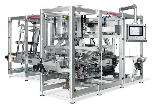 Die ETIL-Endverpackungsmaschine für Trays mit Deckel ermöglicht einen besonders präzisen und produktschonenden Verpackungsprozess. Optional können elektronische Siko-Positionsanzeigen zur überwachten Formatverstellung integriert werden. Die ETIL-Endverpackungsmaschine für Trays mit Deckel ermöglicht einen besonders präzisen und produktschonenden Verpackungsprozess. Optional können elektronische Siko-Positionsanzeigen zur überwachten Formatverstellung integriert werden.